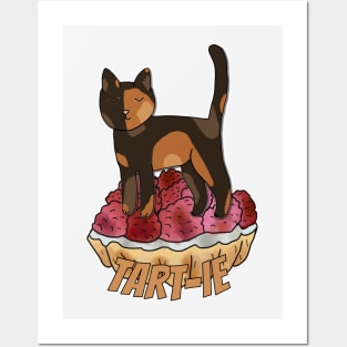 Tortie Pun: Tarte-ie Posters and Art